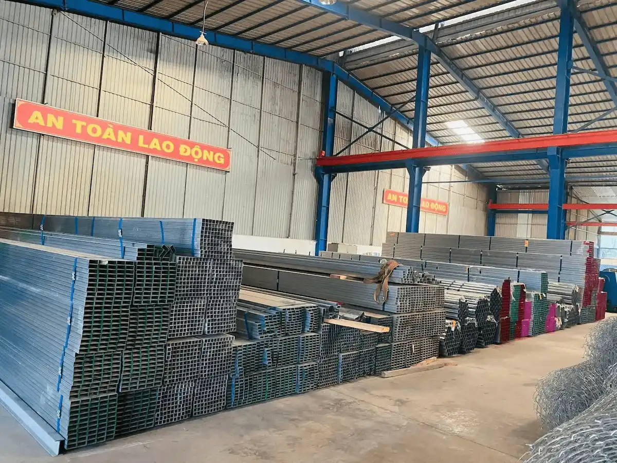 Thép Hình, Thép Hộp & Thép Ống (U, I, V, H, Vuông, Tròn)